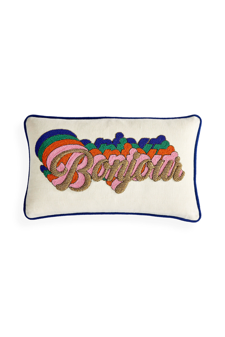 Bonjour Beaded Pillow, Main, color, Multicolor