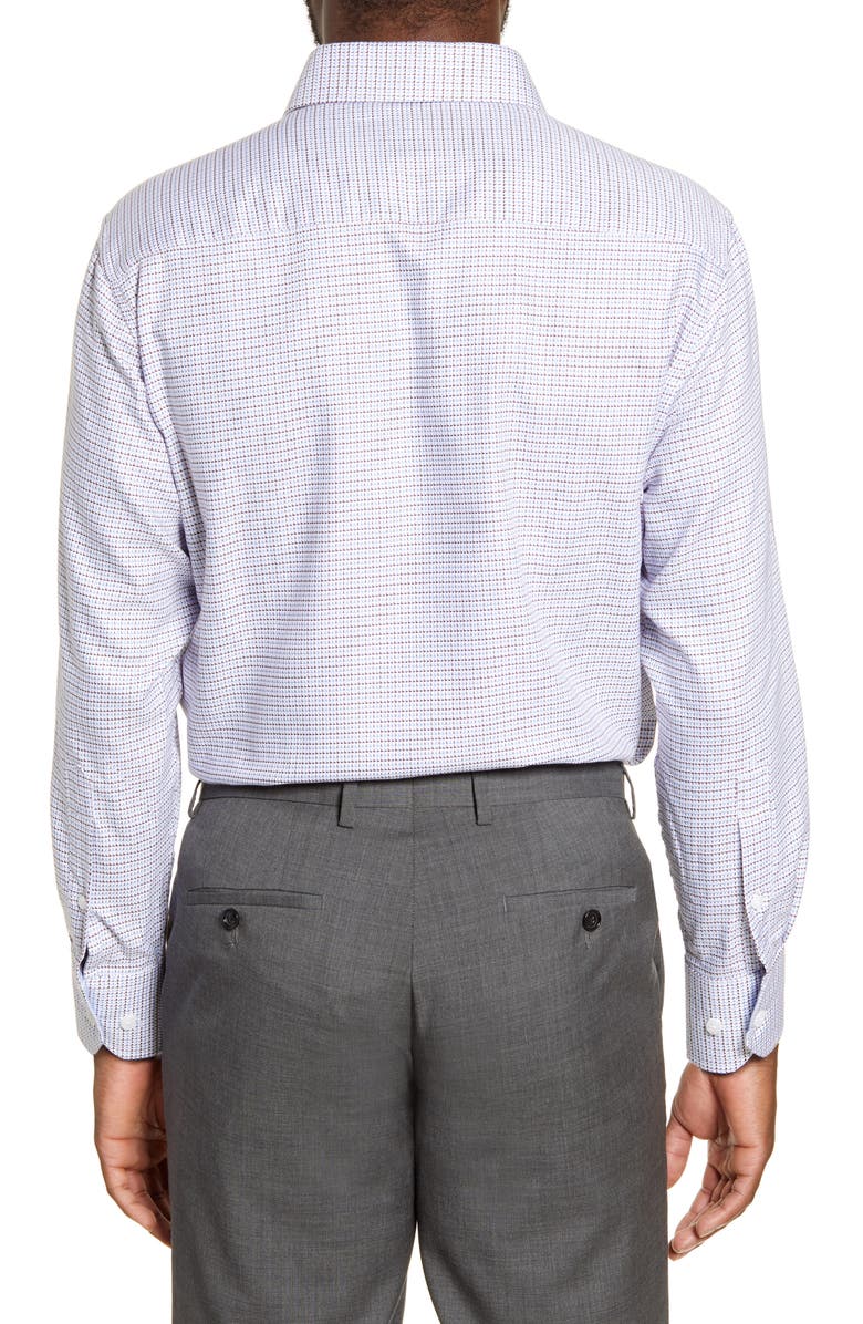 English Laundry Trim Fit Geometric Dress Shirt, Alternate, color,