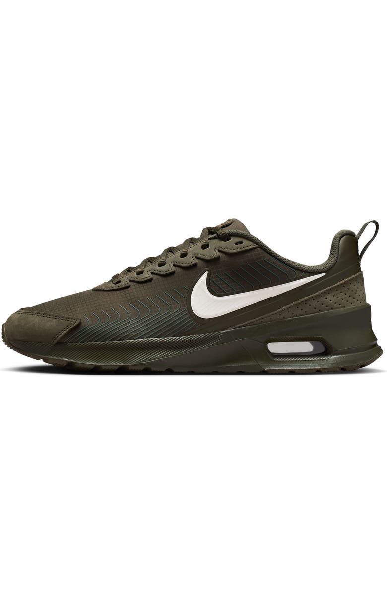 Nike Air Max Nuaxis Premium Sneaker, Alternate, color, Cargo Khaki/ Soft Pearl