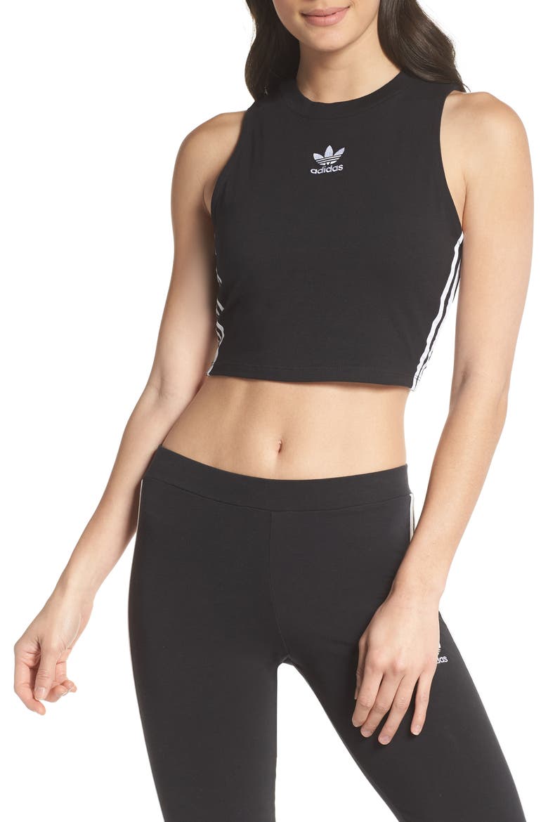 Crop Tank, Main, color, BLACK