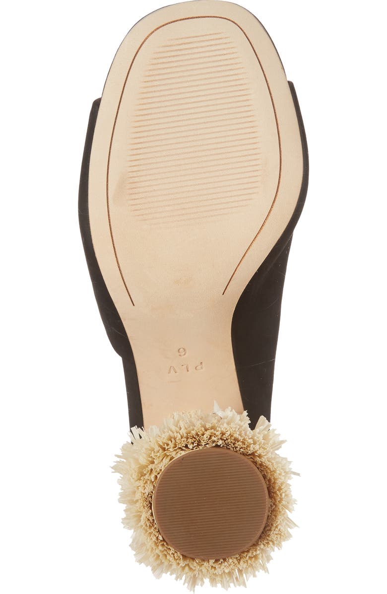 Pour la Victoire Hettie Tassel Heel Mule, Alternate, color,