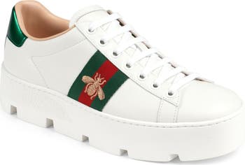 Gucci honey bee sneakers on sale