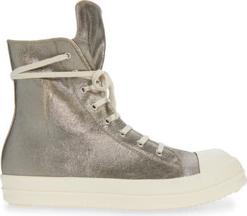 Darkshadow Foiled Denim High Top Sneaker
