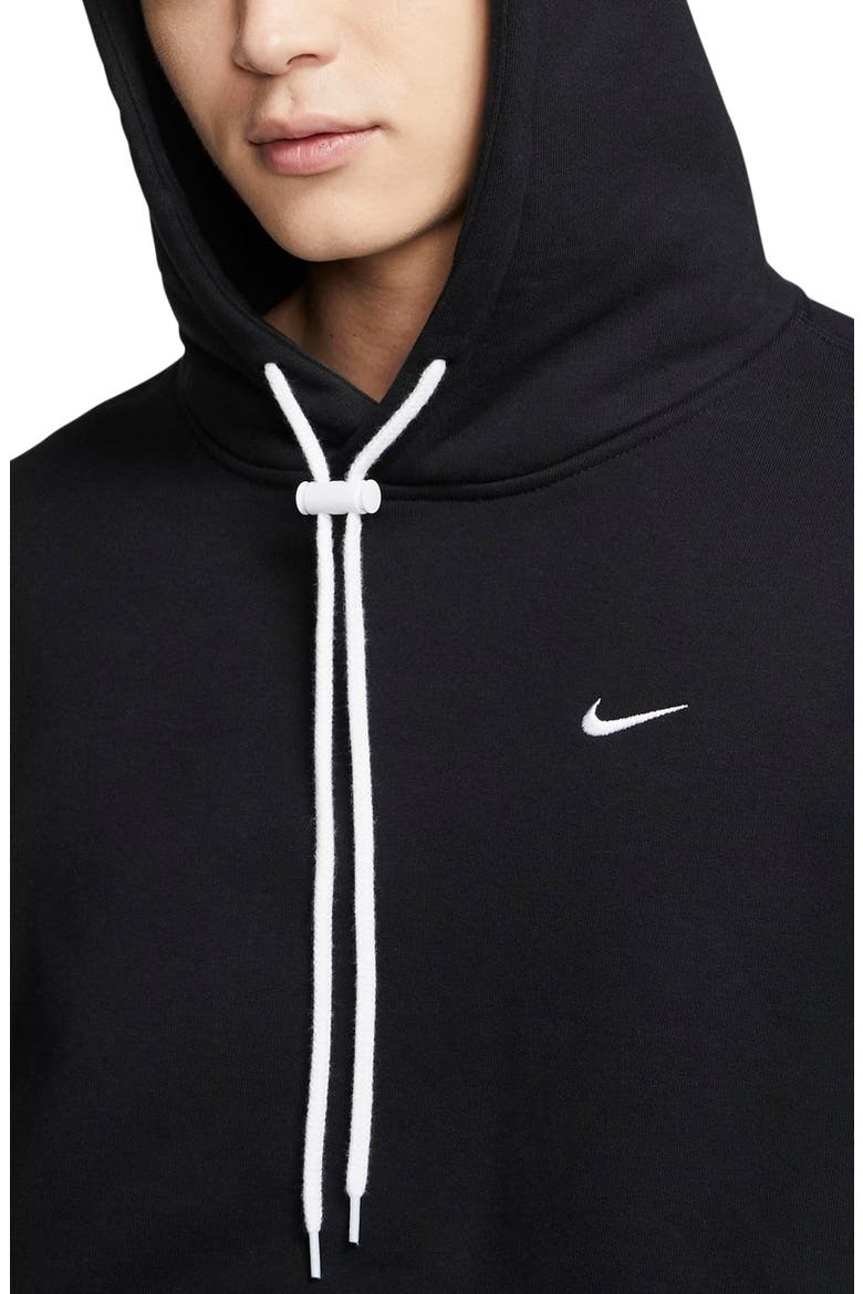 Hooded Sweatshirt, Alternate, color, BLACK/ WHITE