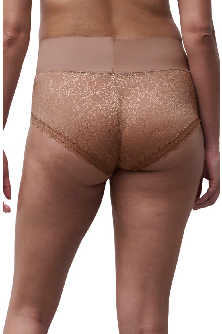 Belle Smoothing Hi Hipster Briefs, Alternate, color, COFFEE LATTE