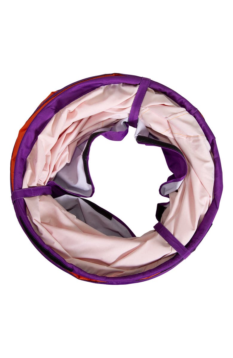 Pacific Play Tents 6-Foot Institutional Tunnel, Alternate, color, Orange Purple