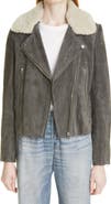 rag & bone Mack Genuine Suede Jacket