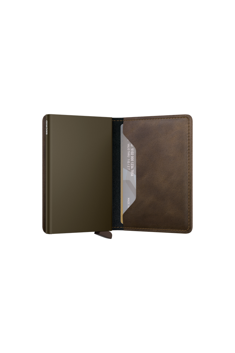 Slimwallet Vintage, Alternate, color, Oak