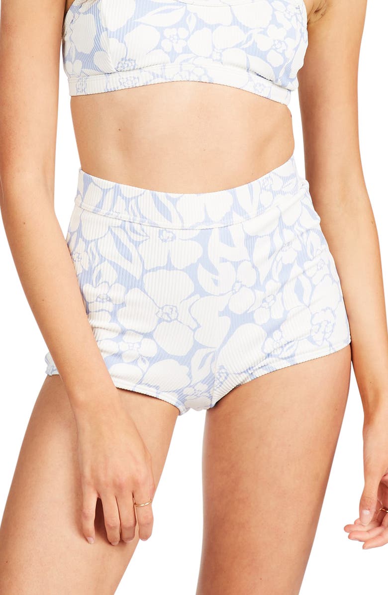 Billabong Beyond the Blue High Waist Swim Bottoms, Main, color,