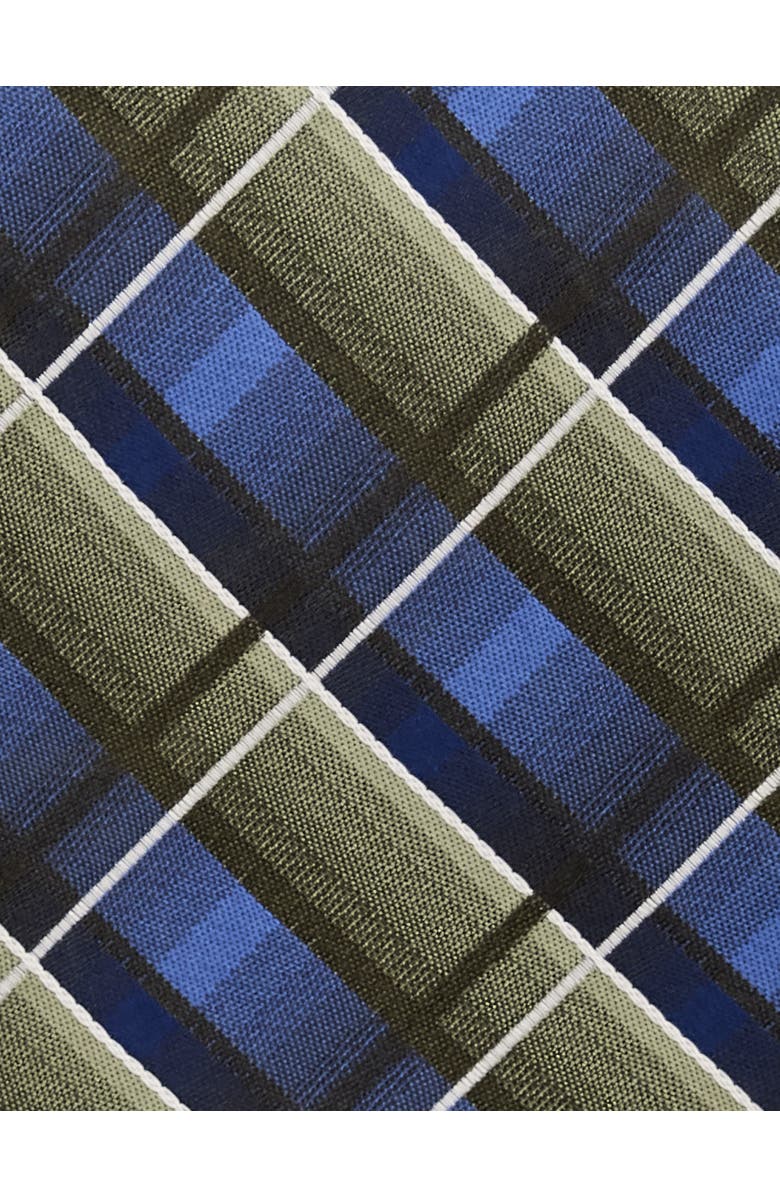 Synrgy by DXL Big
Tall Multicolored Plaid Tie, Alternate, color, Green