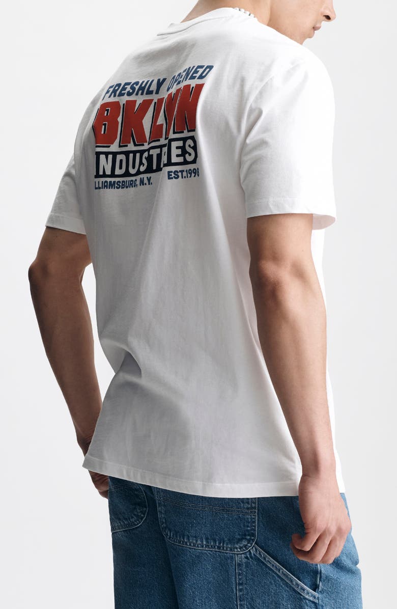 Brooklyn Industries Freshly Opened Cotton Graphic T-Shirt, Alternate, color, 