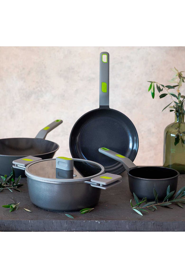 Life Ceramic Nonstick 6.3-Inch Saucepan, 1.4-Quart, Alternate, color, Black