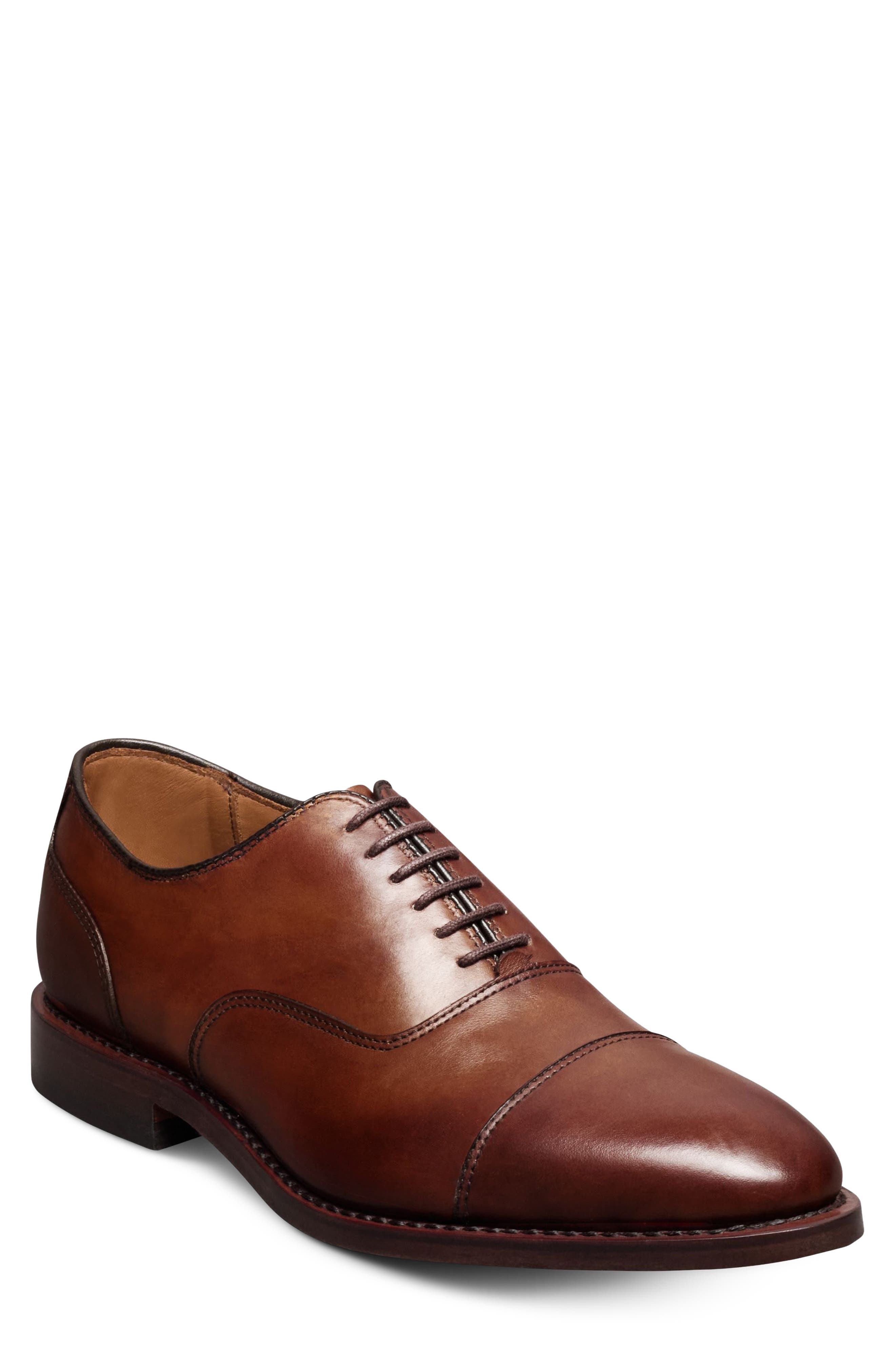 Kent Cap Toe Oxford, Alternate, color, CHILI