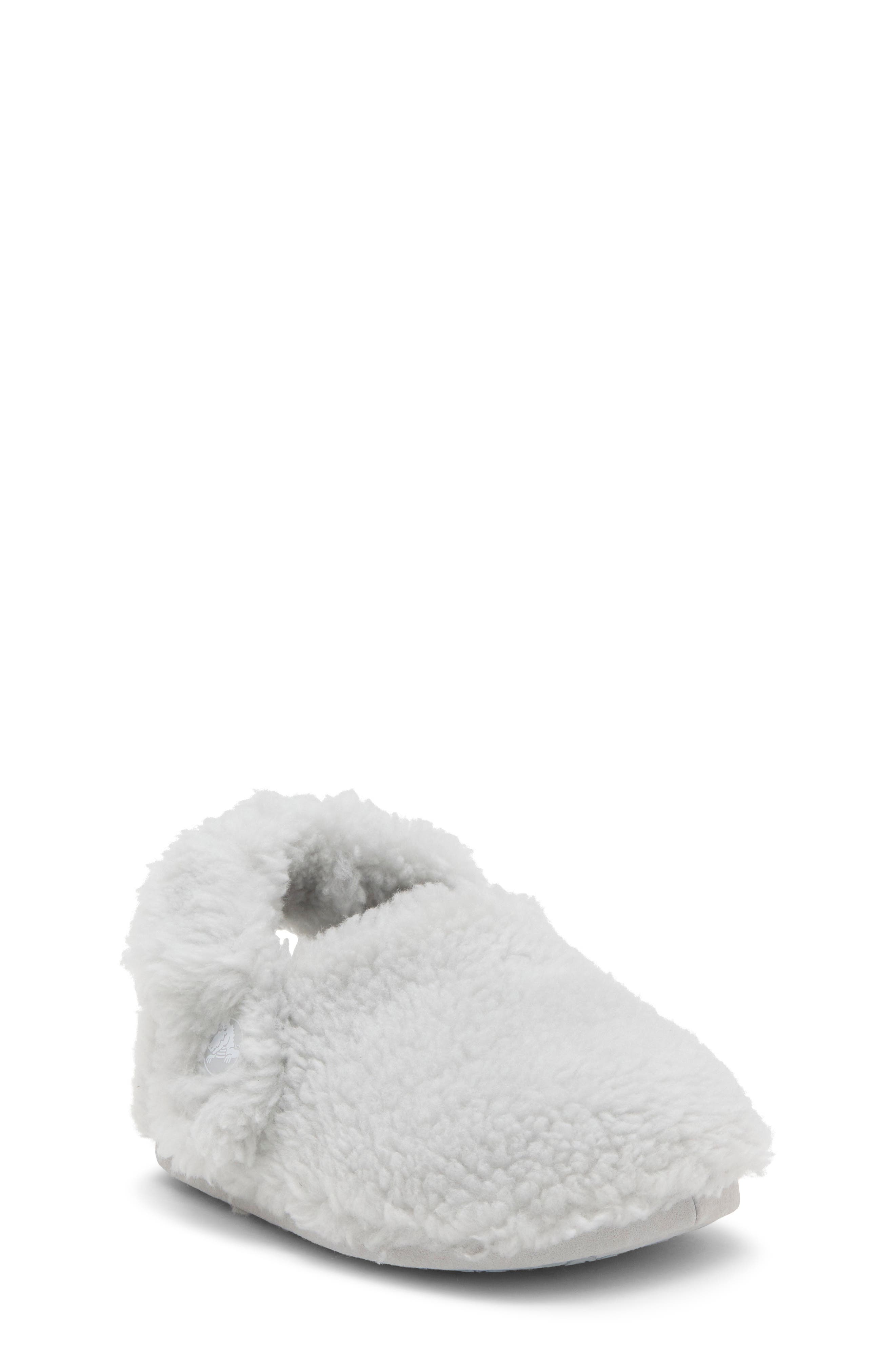 Kids' Classic Cozzzy Faux Fur Slipper Clog, Main, color, ATMOSPHERE