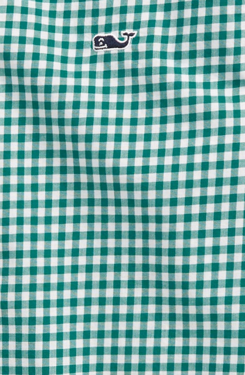 vineyard vines Arawak Gingham Button-Up Whale Shirt, Alternate, color, 