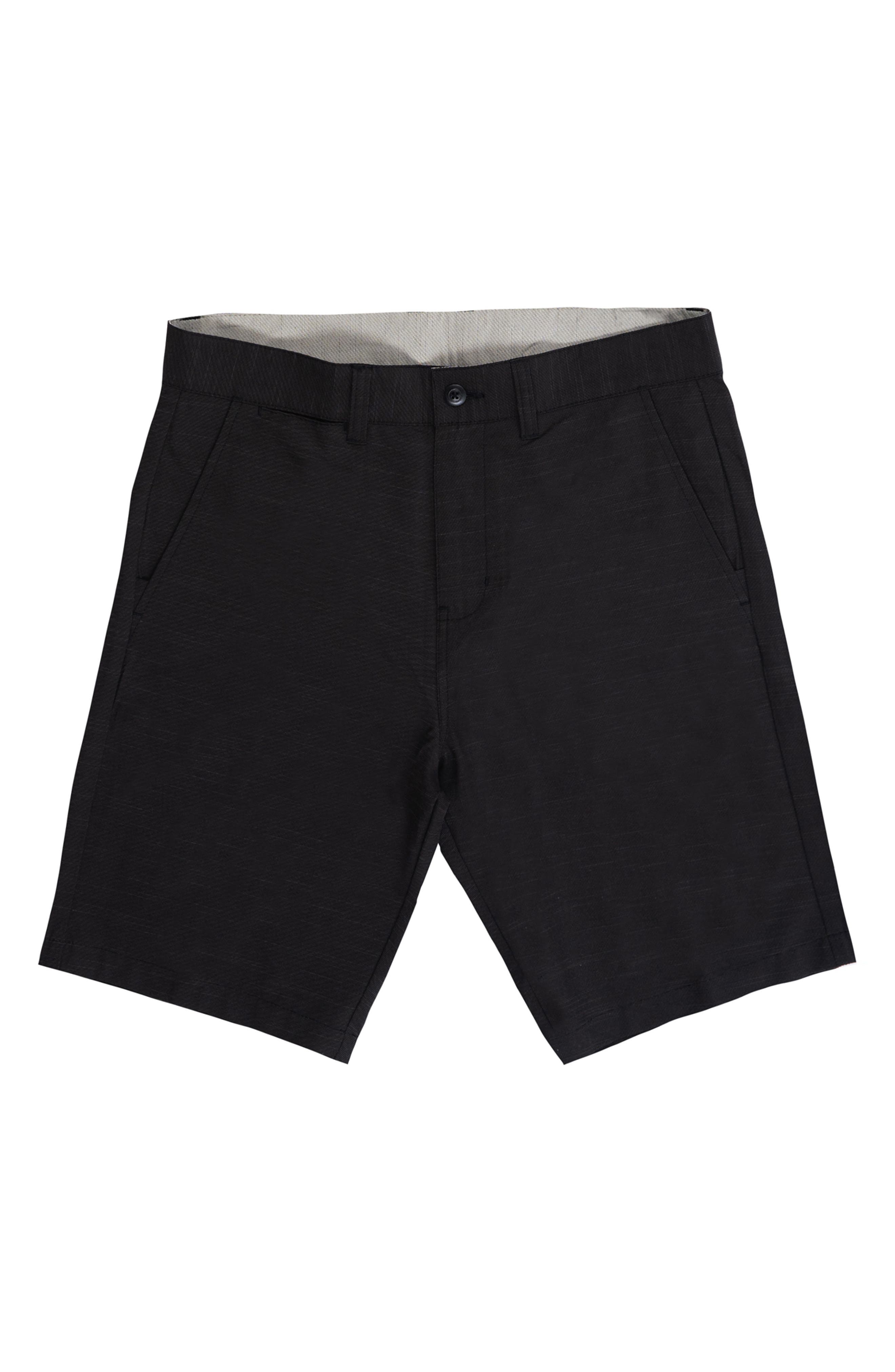 BURNSIDE Hybrid Stretch Shorts