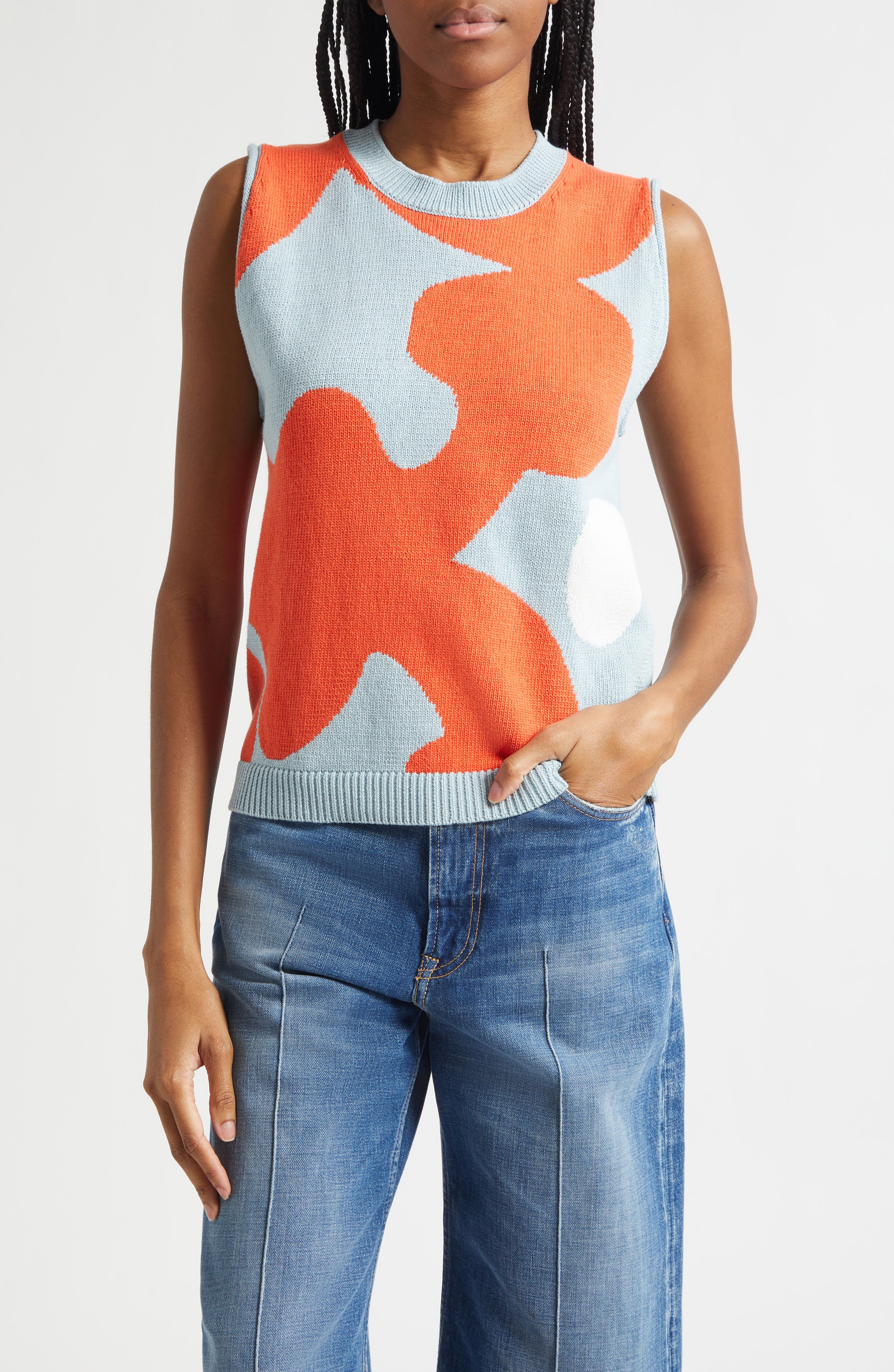 selected DARK ORANGE LIGHT BLUE