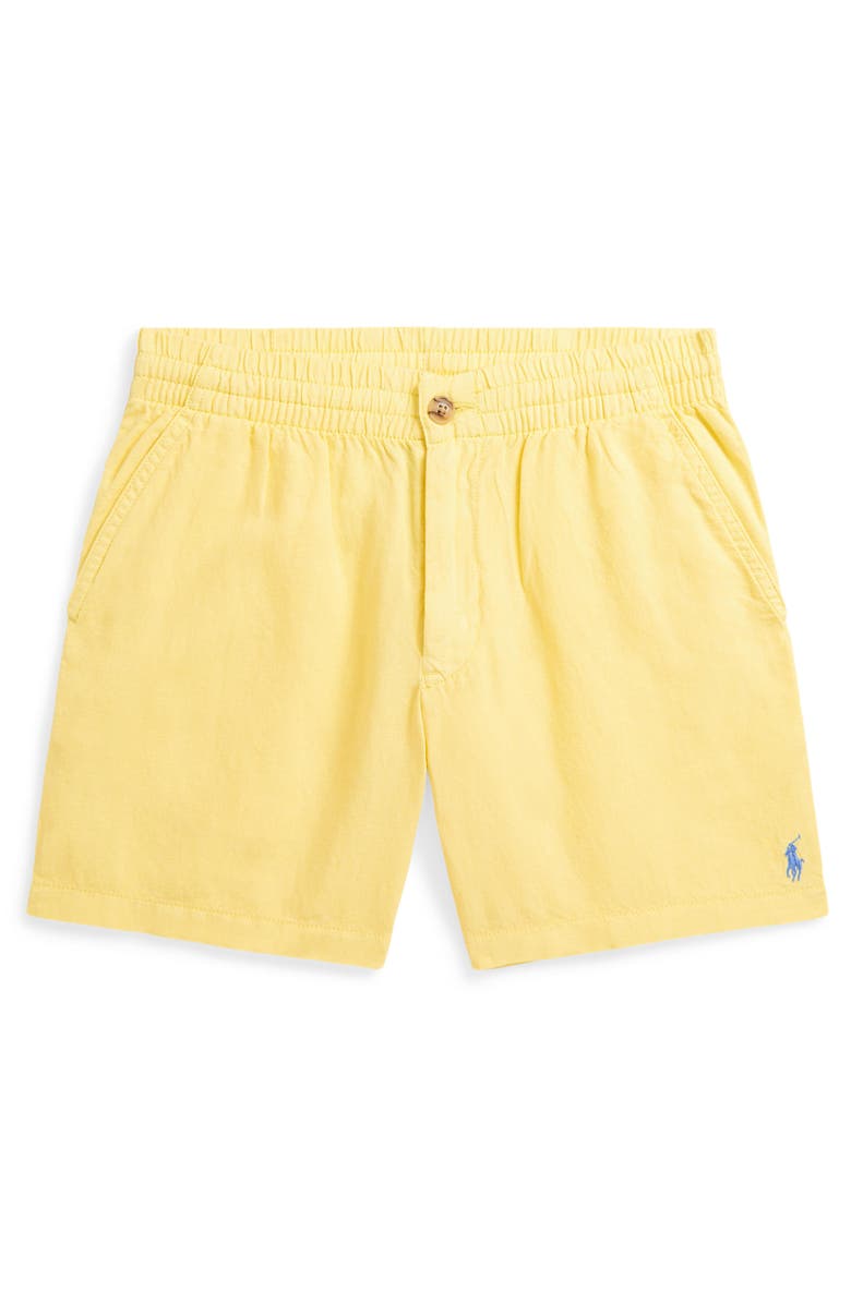 Polo Ralph Lauren Kids' Prepster Linen & Cotton Shorts, Main, color, 