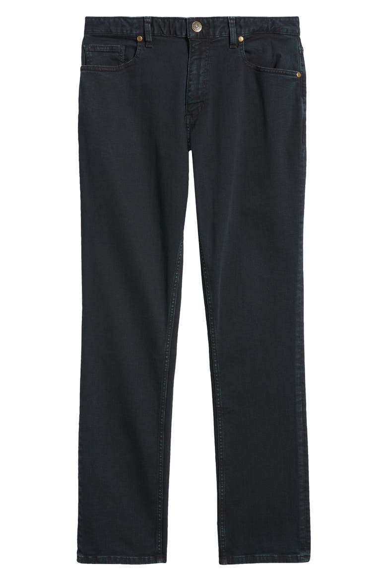 Straight Leg Jeans, Alternate, color, BLACK WASH