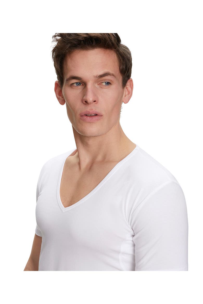 Outlast Deep V-Neck T-Shirt, Alternate, color, WHITE