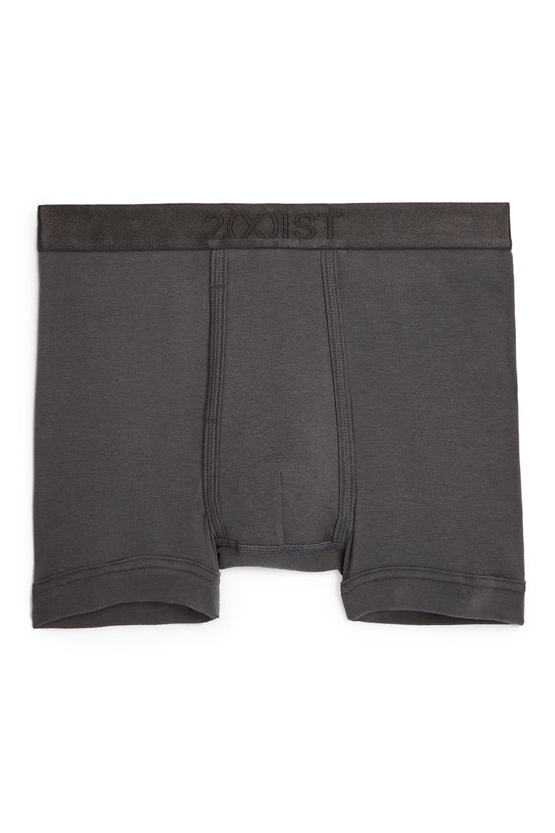 3-Pack Pima Cotton Boxer Briefs, Alternate, color, NAVY BLAZER/ TAWNY PORT/ JET