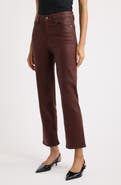FRAME Le Sleek High Waist Ankle Straight Leg Jeans