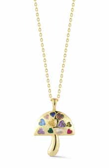 SPHERA MILANO Mushroom Pendant Necklace