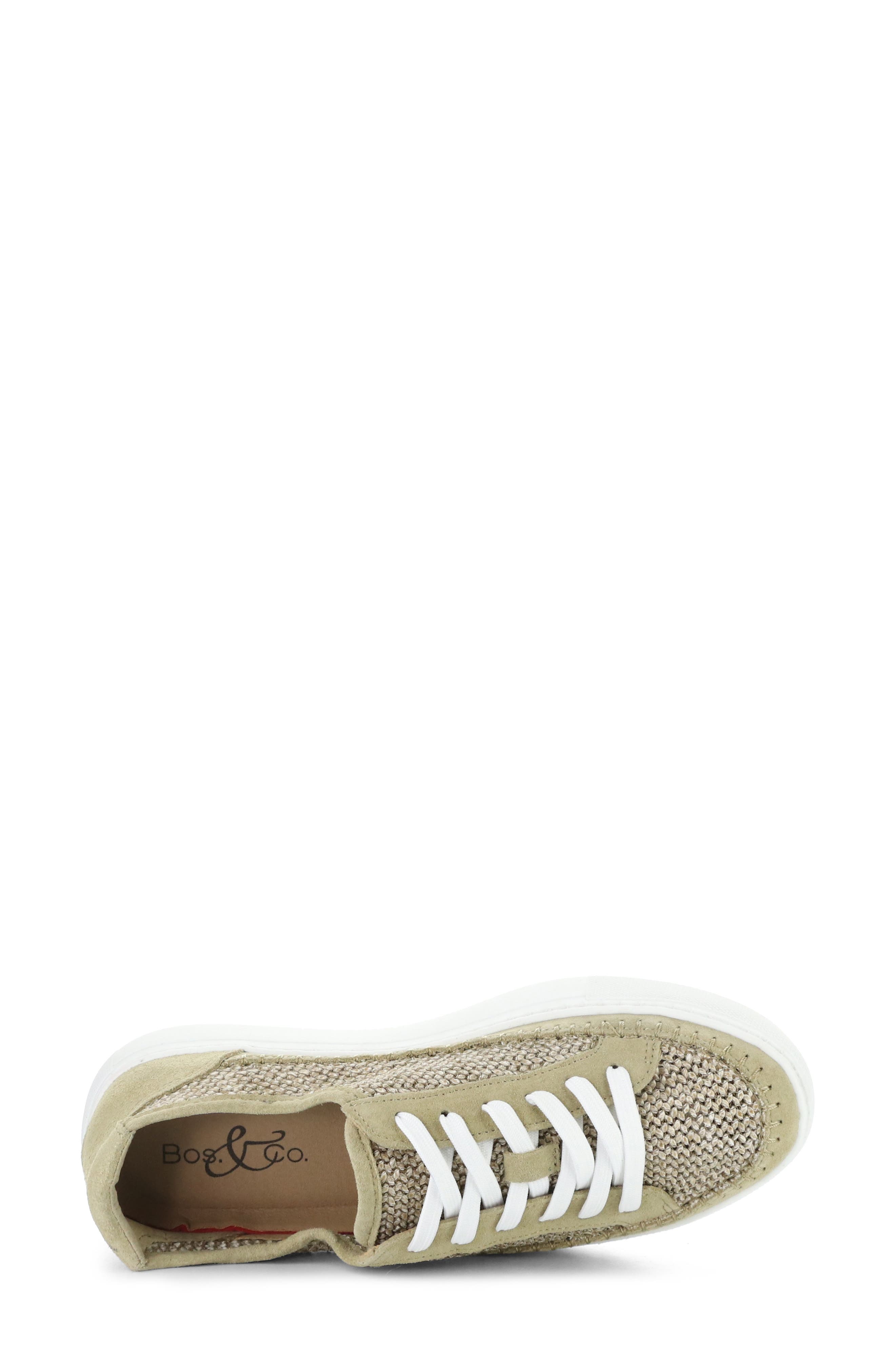 Bos. & Co. Lova Platform Sneaker, Alternate, color, Dune/ Khaki