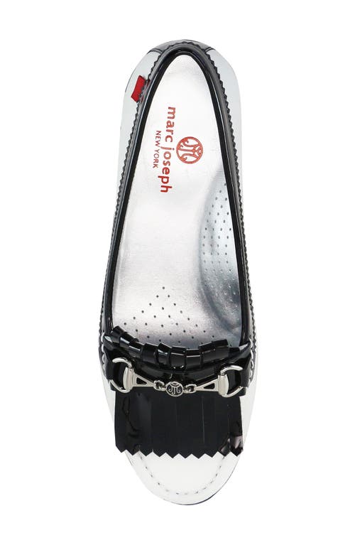 Marc Joseph New York Lexington Golf Loafer In White