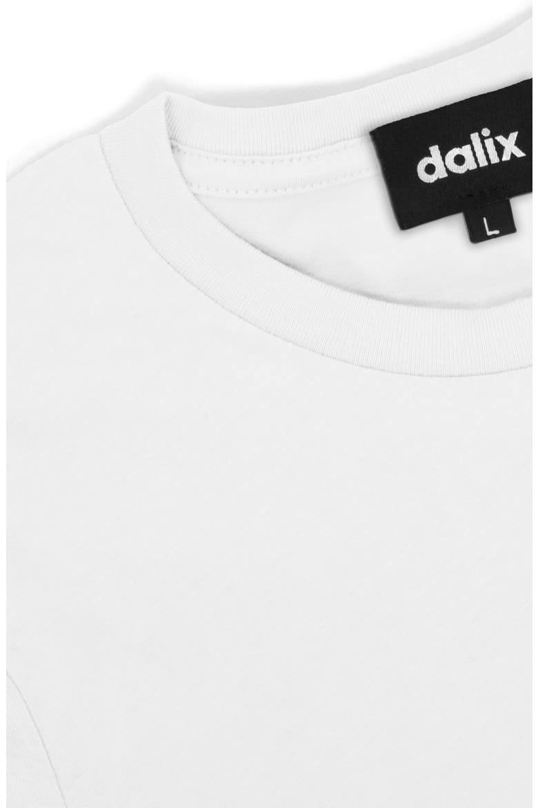 Mens Lil Rainbow Lightweight Jersey Tee, Alternate, color, White
