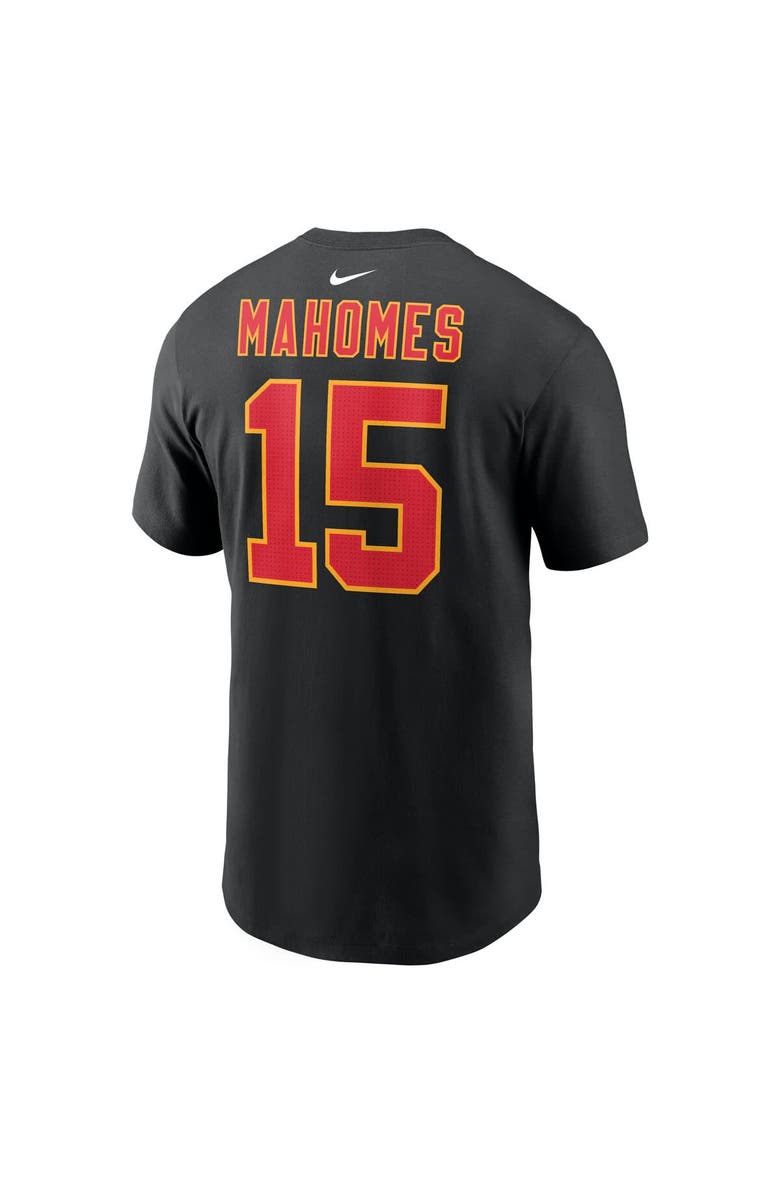 Nike Men's Nike Patrick Mahomes Black Kansas City Chiefs Super Bowl LIX Name & Number T-Shirt, Alternate, color, 