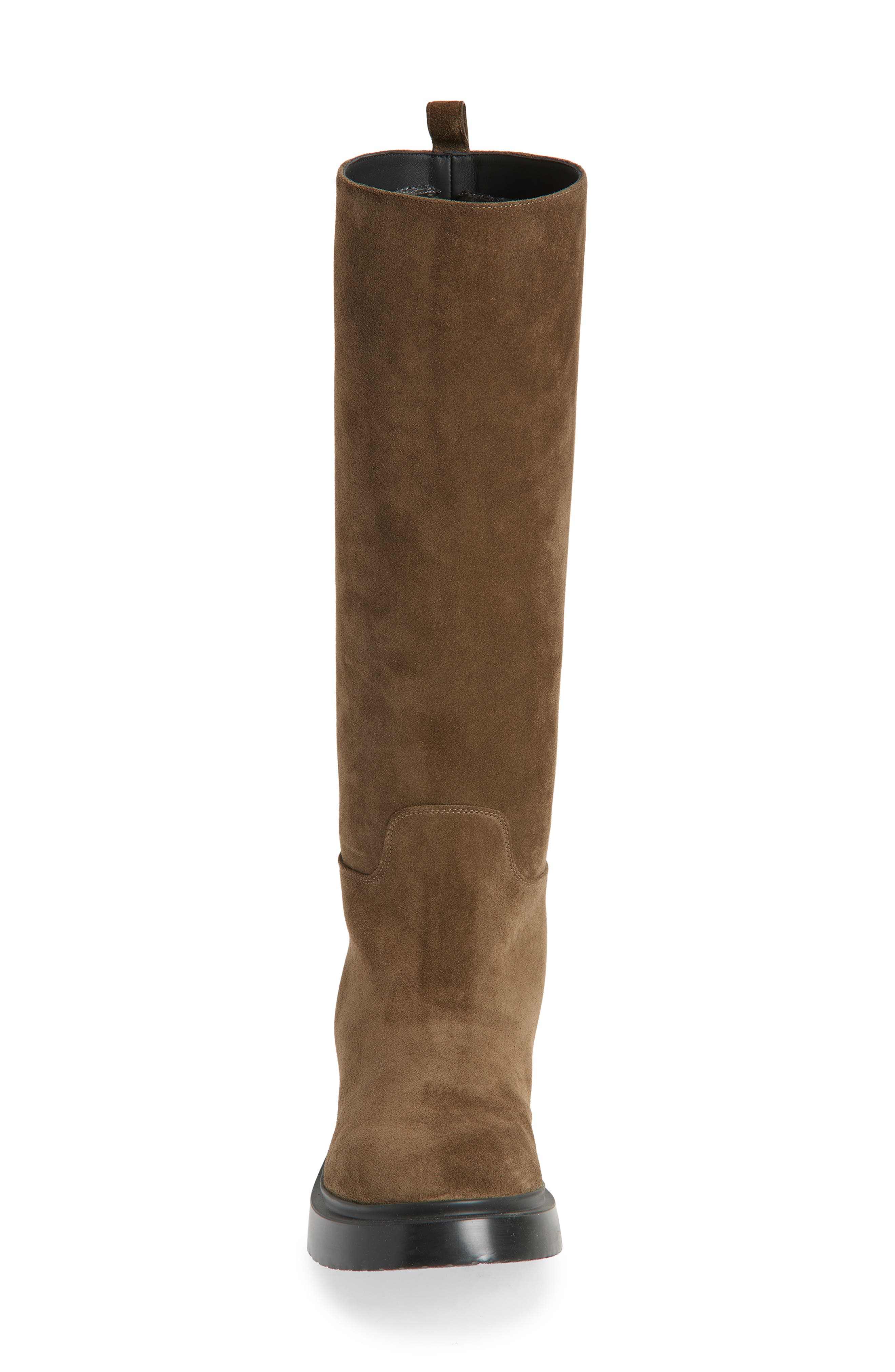 Proenza Schouler Bank Knee High Boot, Alternate, color, Bark