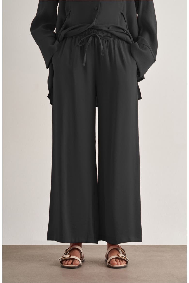 Relaxed Pants, Main, color, Black