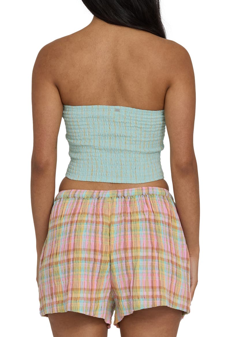 Keep It Simple 2 Stripe Smocked Tube Top, Alternate, color, CLEARWATER