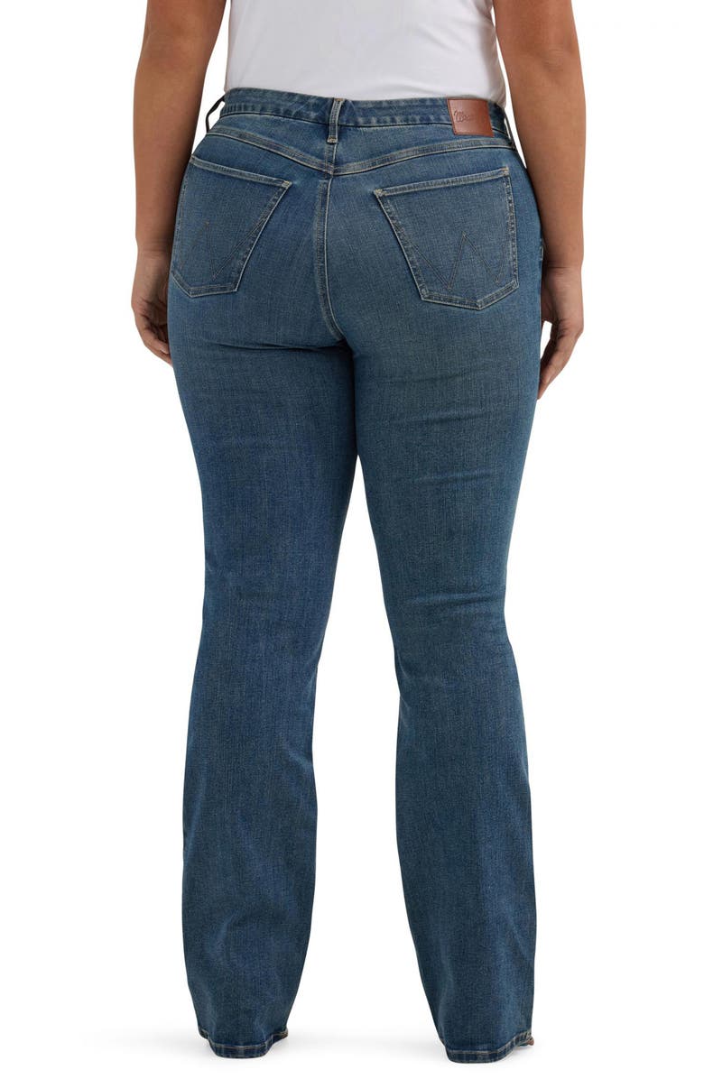 Wrangler Bespoke High Waist Bootcut Jeans, Alternate, color, Ada