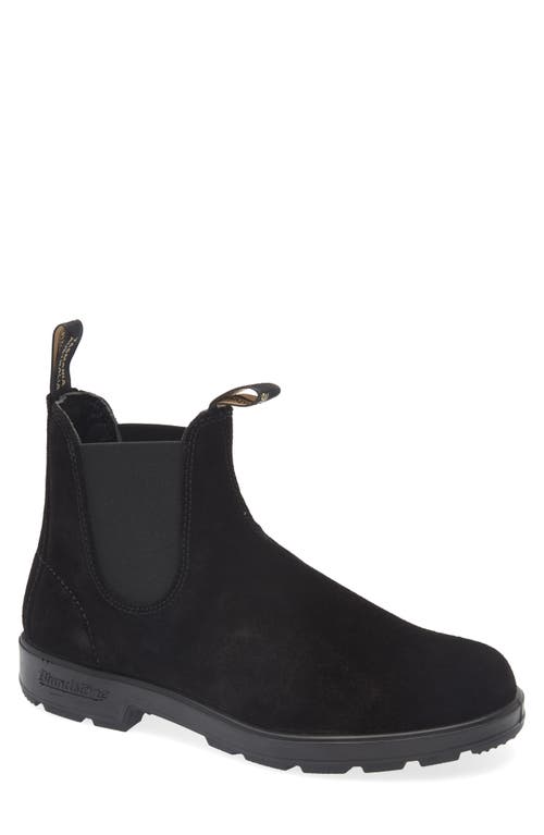 Blundstone Footwear Original Water Resistant Chelsea Boot In Black Suede