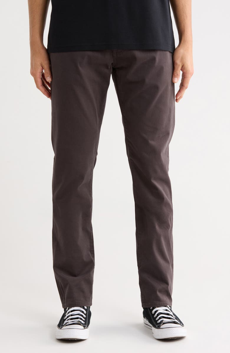 AG Tellis Slim Fit Stretch Pants, Main, color, Iron Stone