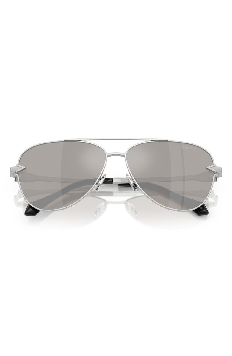 Versace 61mm Pilot Sunglasses, Alternate, color, 