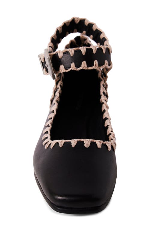 Free People Mystic Ankle Strap Flat In Black