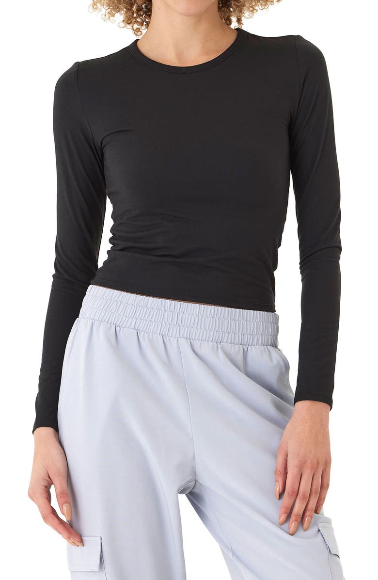 Threads 4 Thought Alice Luxe Jersey T-Shirt, Main, color, Black