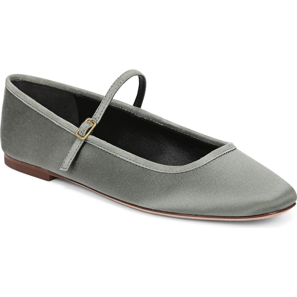 Veronica Beard Ellie Mary Jane Flat In Gray