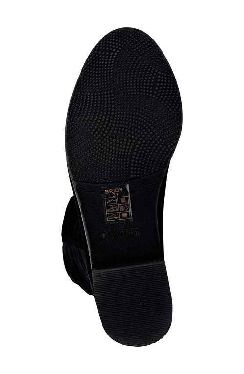 Chelsea Crew Birdy Cap Toe Tall Boot In Black