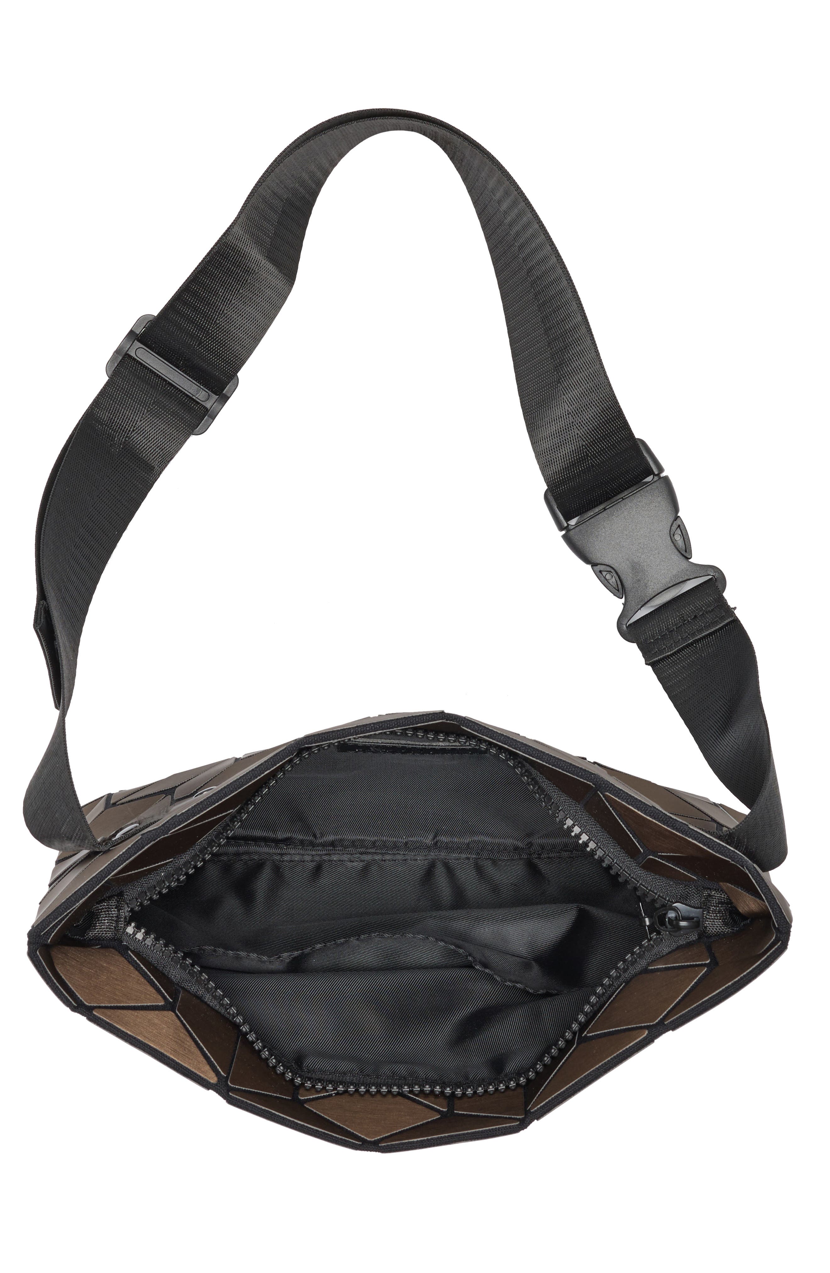 PATRIZIA LUCA Slanted Square Convertible Belt Bag, Alternate, color, Matte Bronze