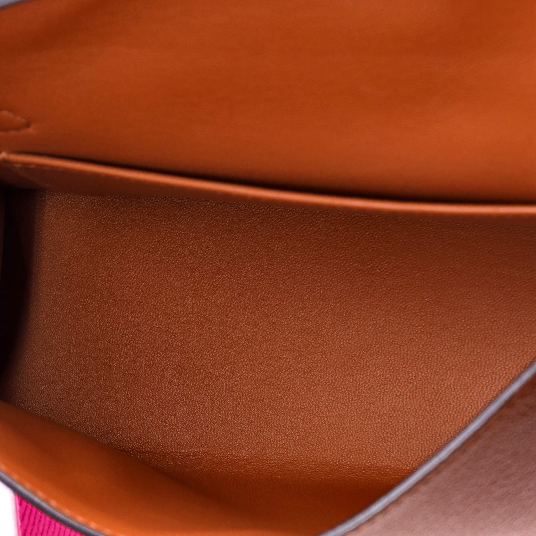 Pre-Owned Hermes Kelly Mini II Amazone Handbag Brown Chevre Mysore with Palladium Hardware 20, Alternate, color, 