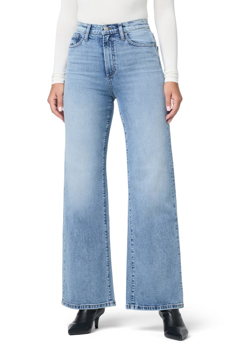 High Waist Wide Leg Jeans, Main, color, KABARDA