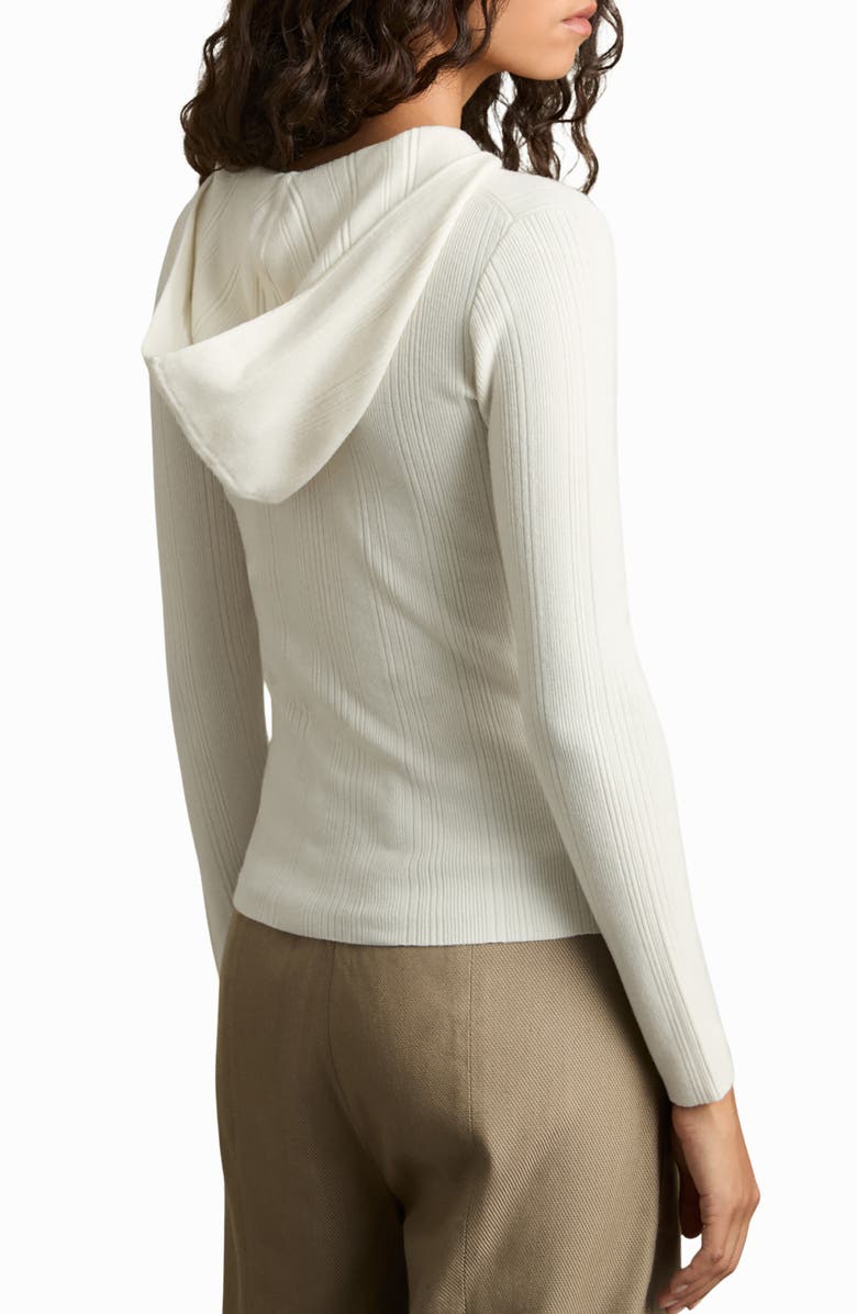Reiss Chloe Rib Hoodie, Alternate, color, 