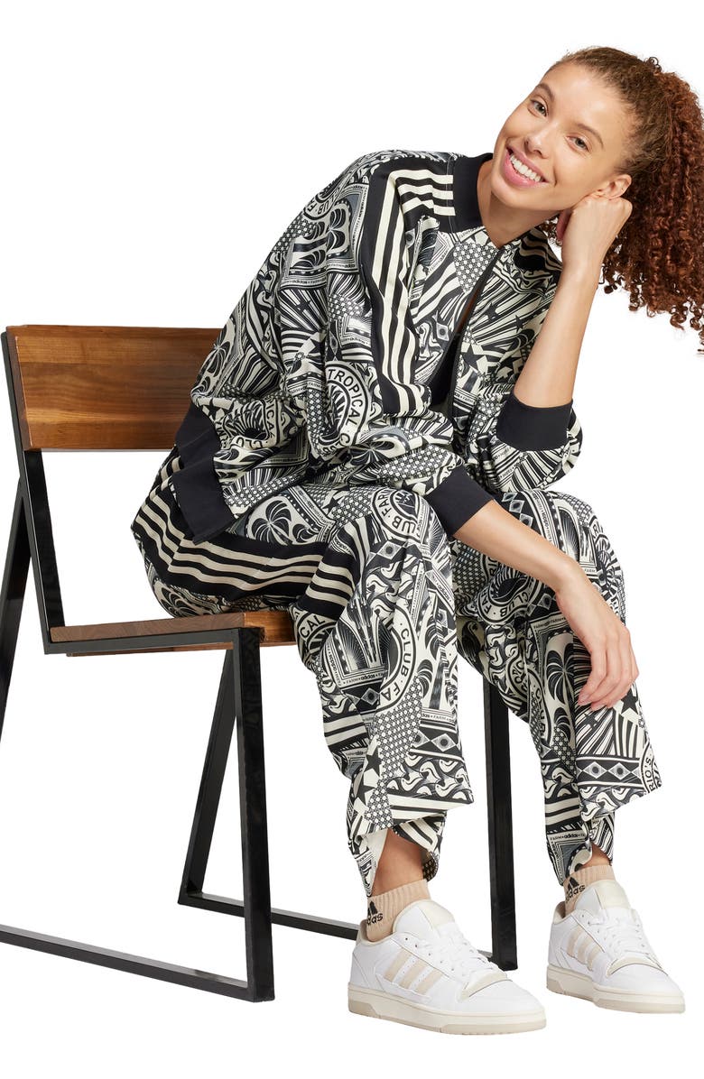 adidas x FARM Rio Oasis Night Track Jacket, Alternate, color, 