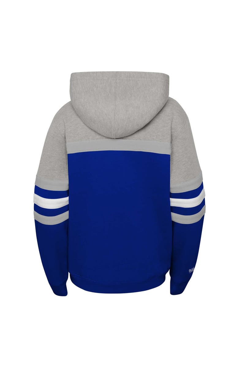 Mitchell & Ness Youth Mitchell & Ness Blue Tampa Bay Lightning Head Coach Pullover Hoodie, Alternate, color, Blue