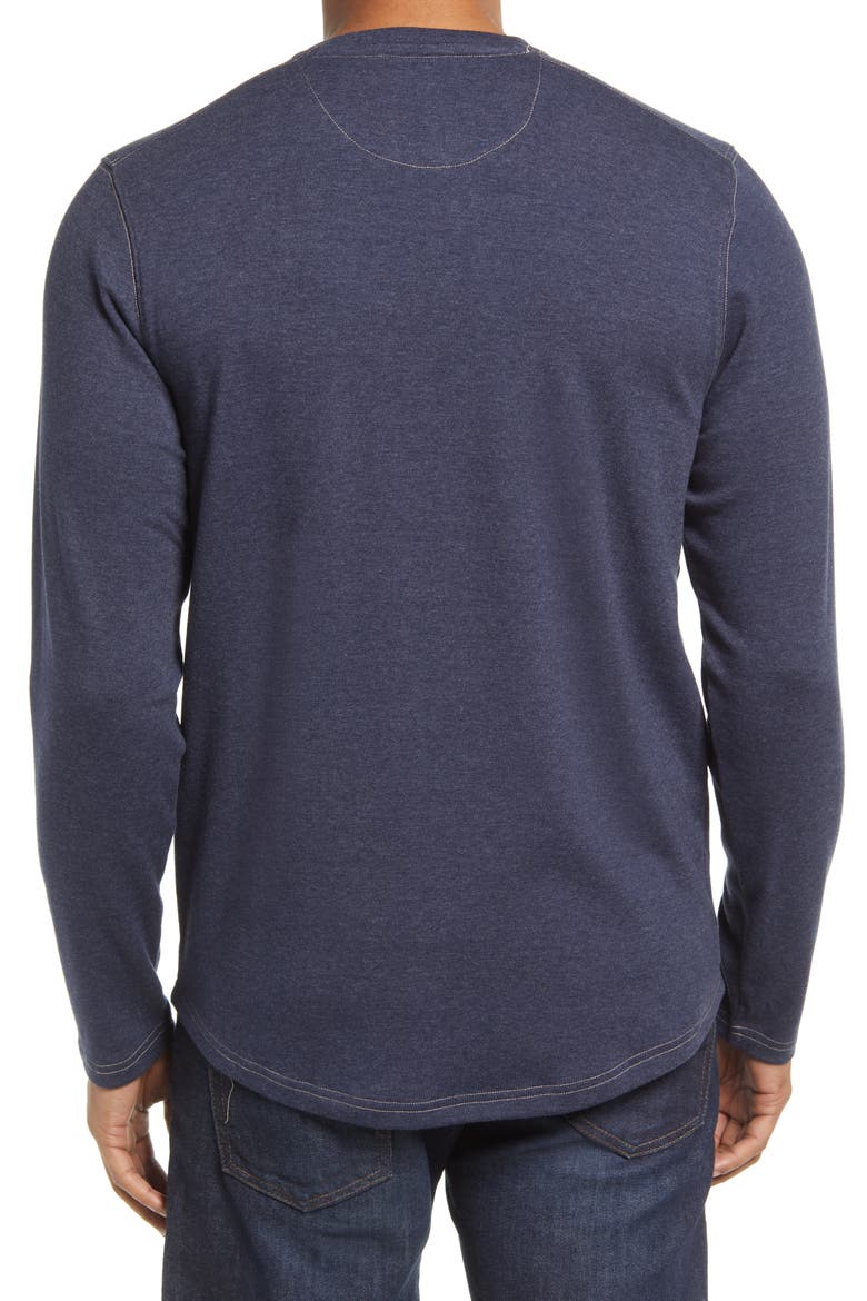 Puremeso Two Button Henley, Alternate, color, NORMAL NAVY