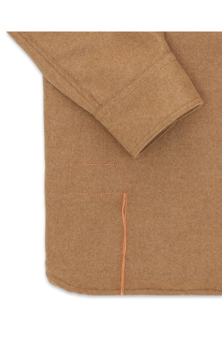 Fortela CPO 2.0 Military Overshirt, Alternate, color, Camel